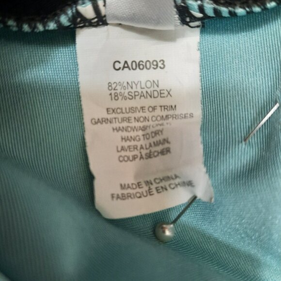 Y2K Coquette Babydoll Lingerie Top XL Split Front Blue Black Lace Camisole - Picture 11 of 12